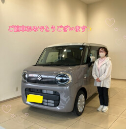 ワゴンＲスマイルご納車しました！